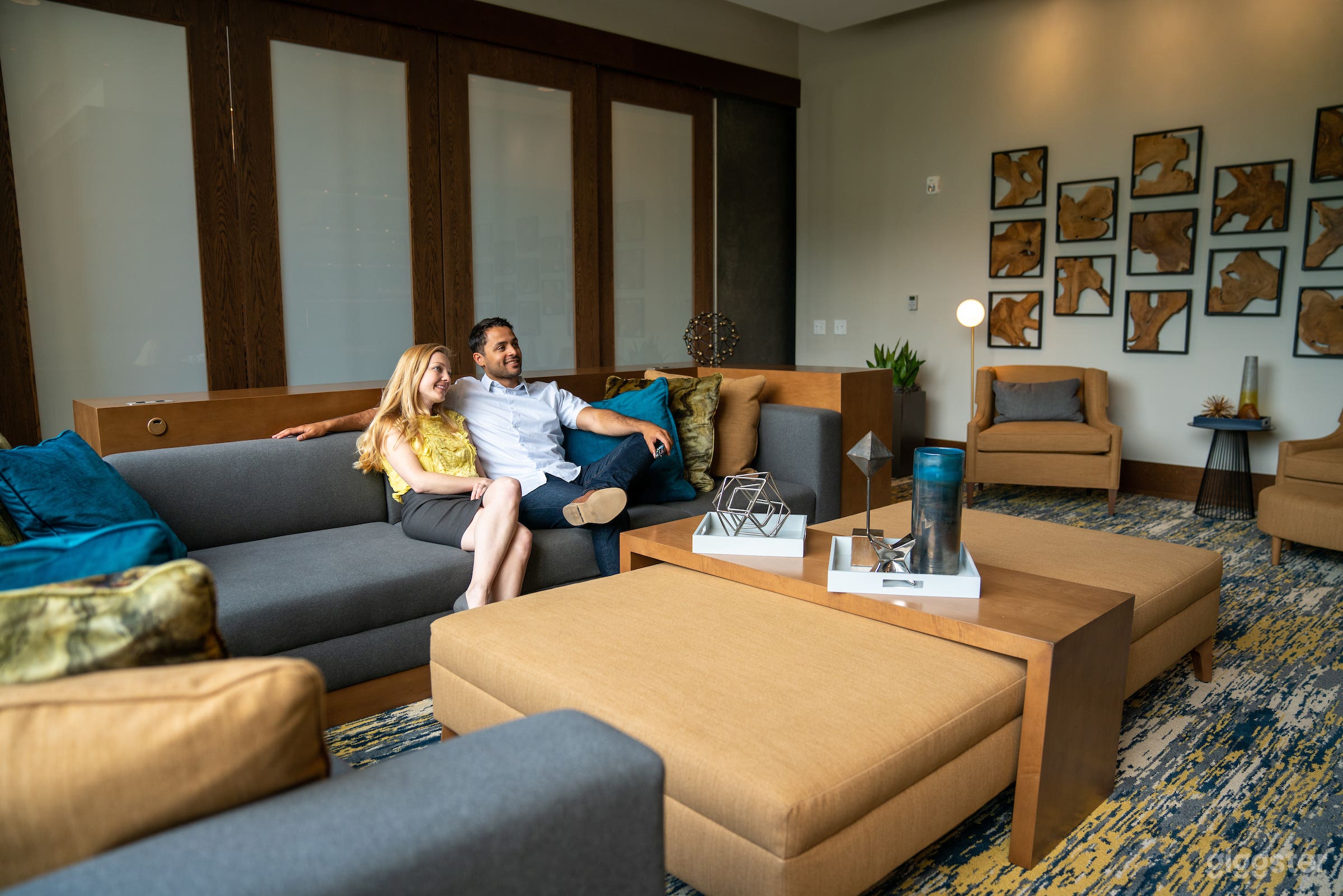 Elegant, Modern Media Room in King of Prussia Photo 2