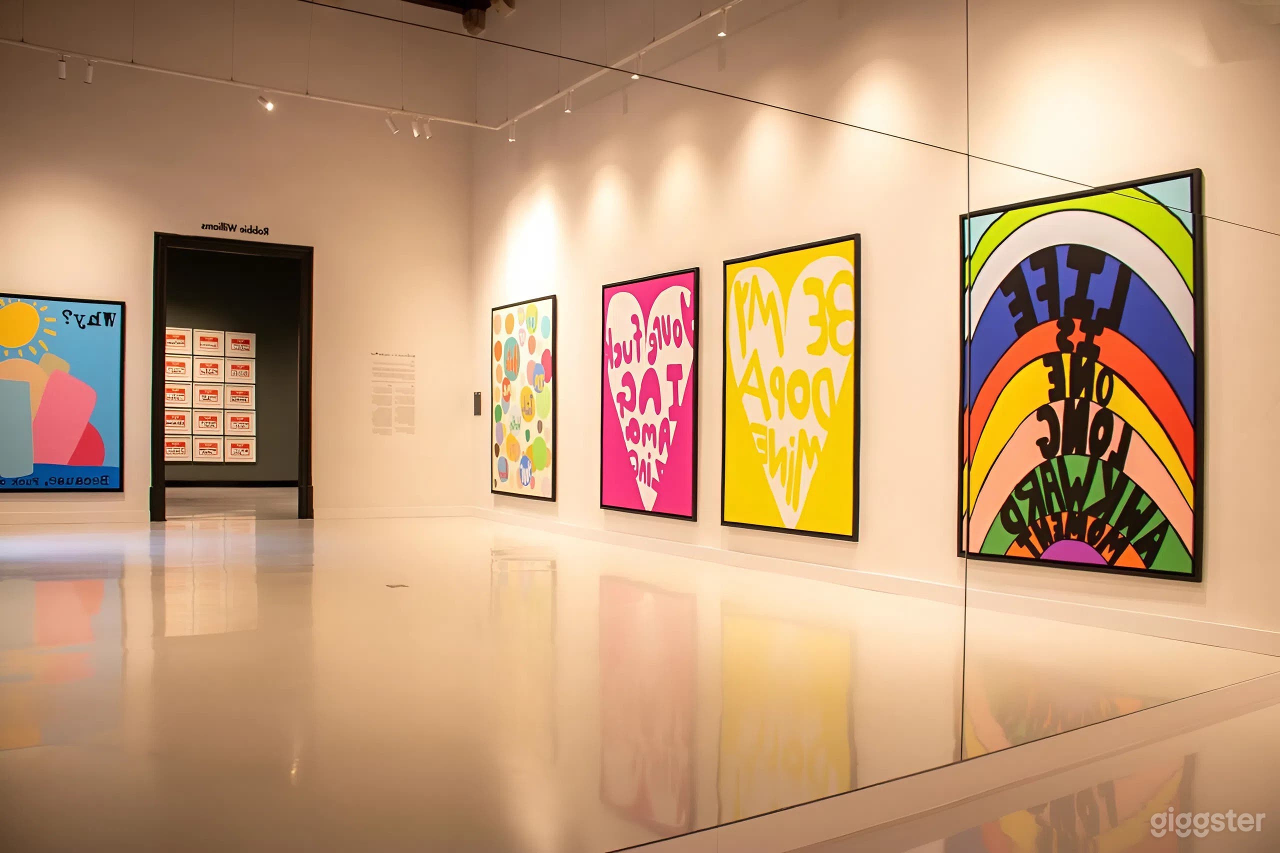 Robbie Rooms - Espacios para Eventos Inspirados en el Arte con Vigas Expuestas Foto 3