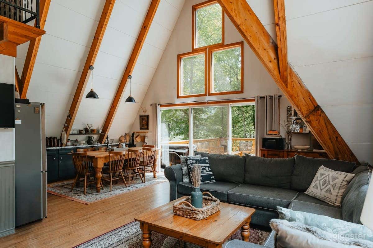 Riverside Cabin & A Frame on the Delaware River Photo 4