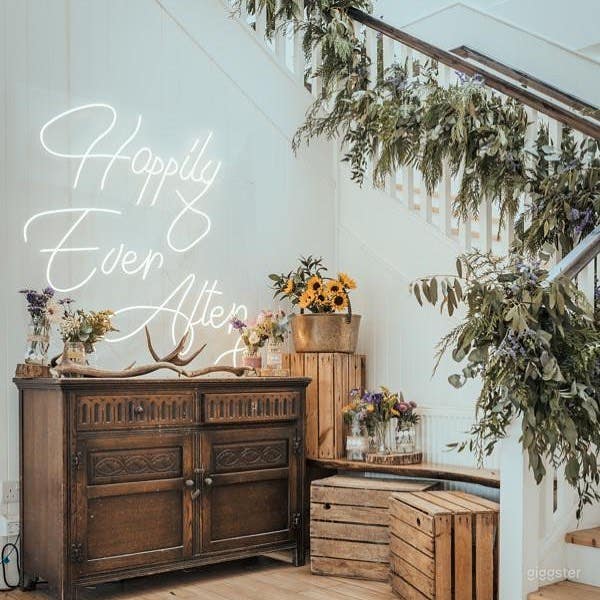 Downstairs with Visually Stunning Glass Front Photo 4