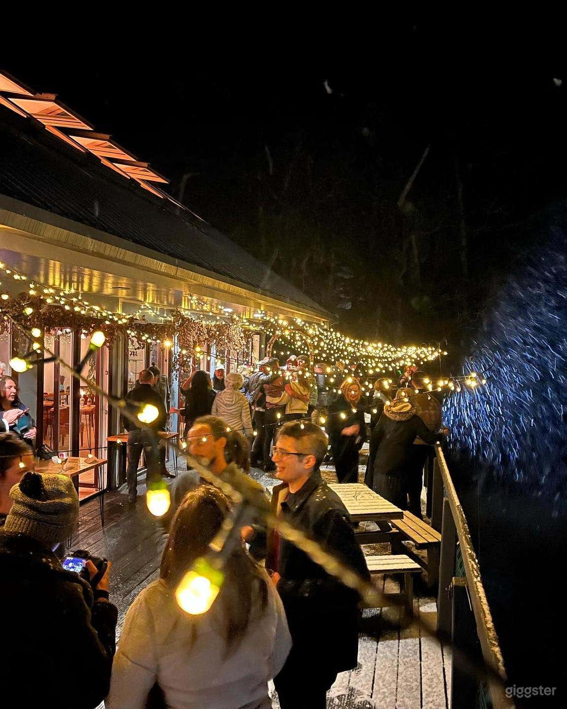 Downstairs with Visually Stunning Glass Front Photo 3