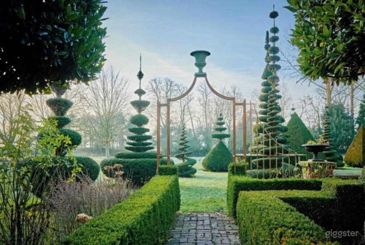 Nine-Acre Topiary Backyard Estate Photo 1