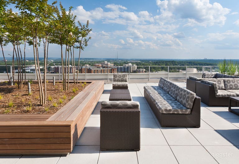  Impresionante terraza al aire libre con vistas a DC 