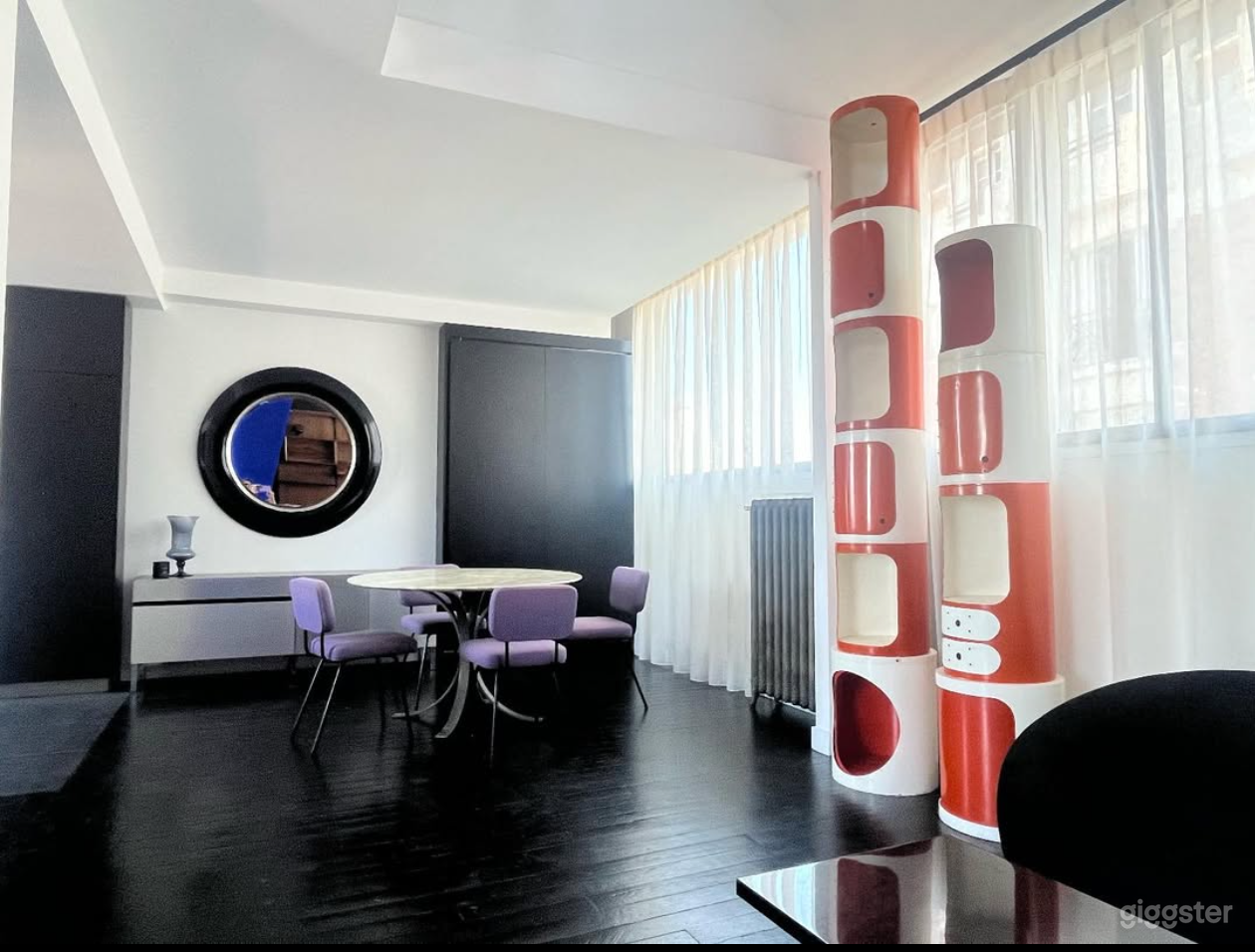 Loft Triplex Design 70’s–80’s avec rooftop 360°- Montmartre Photo 2