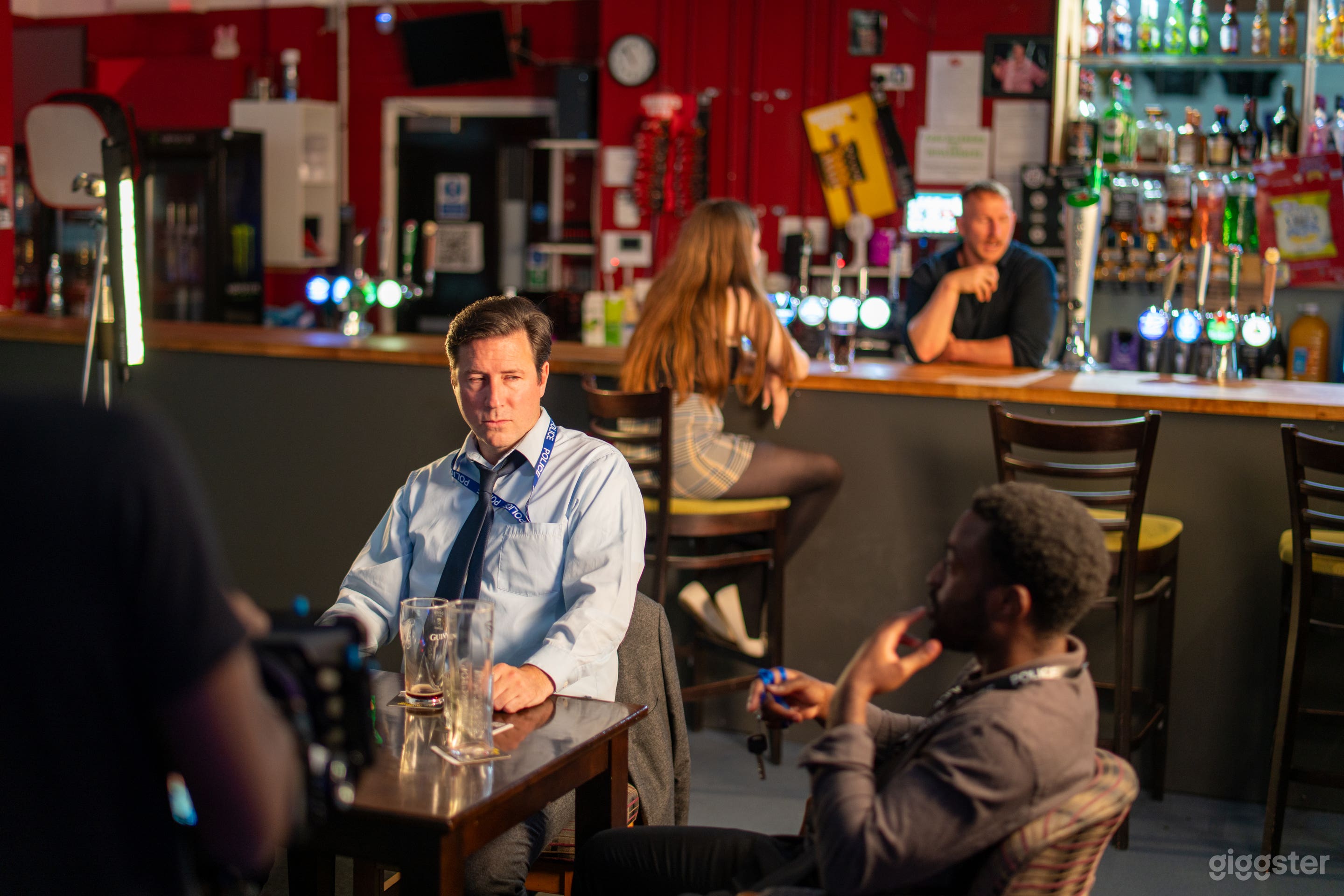 Gangstar movie shoot