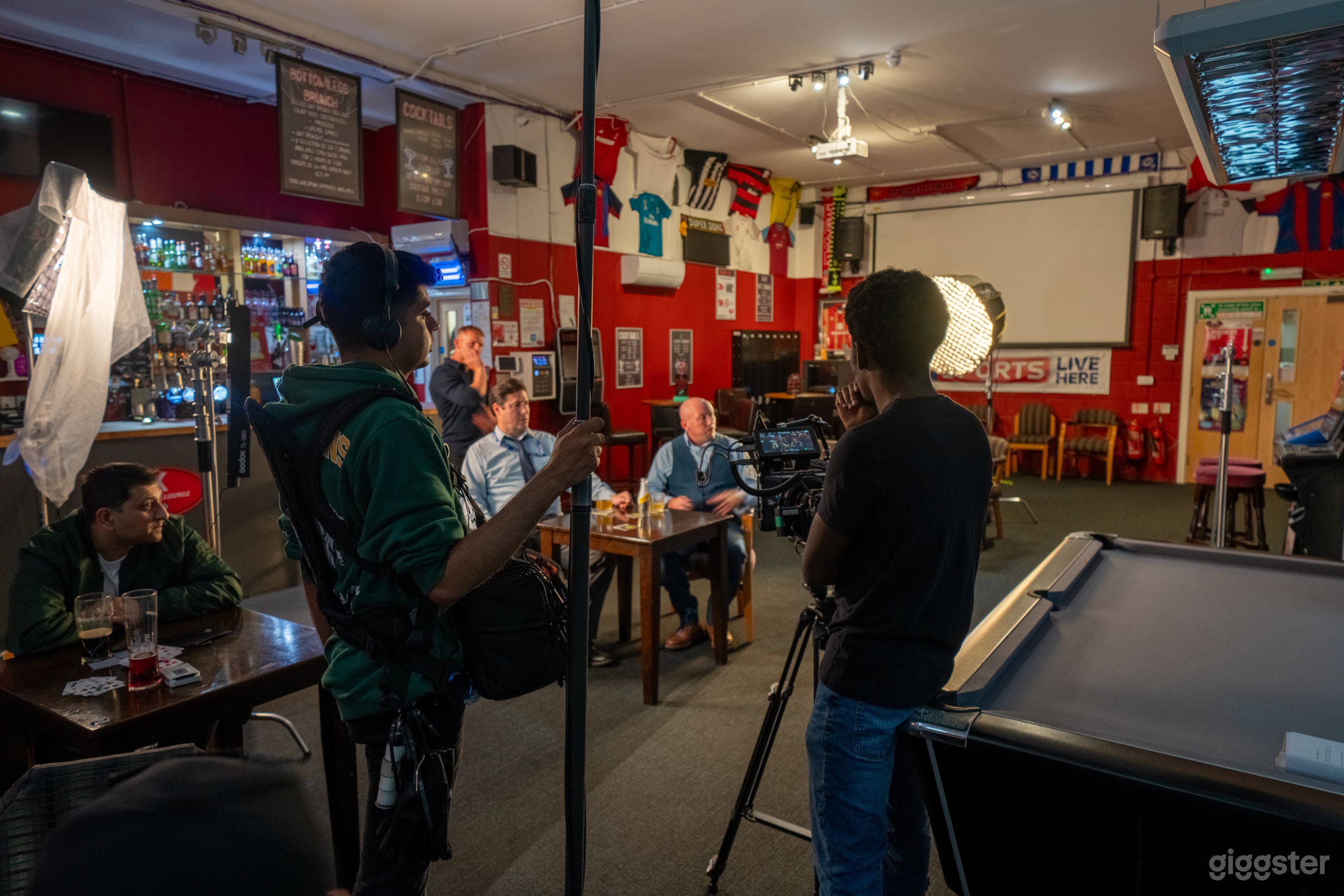 Gangstar movie shoot