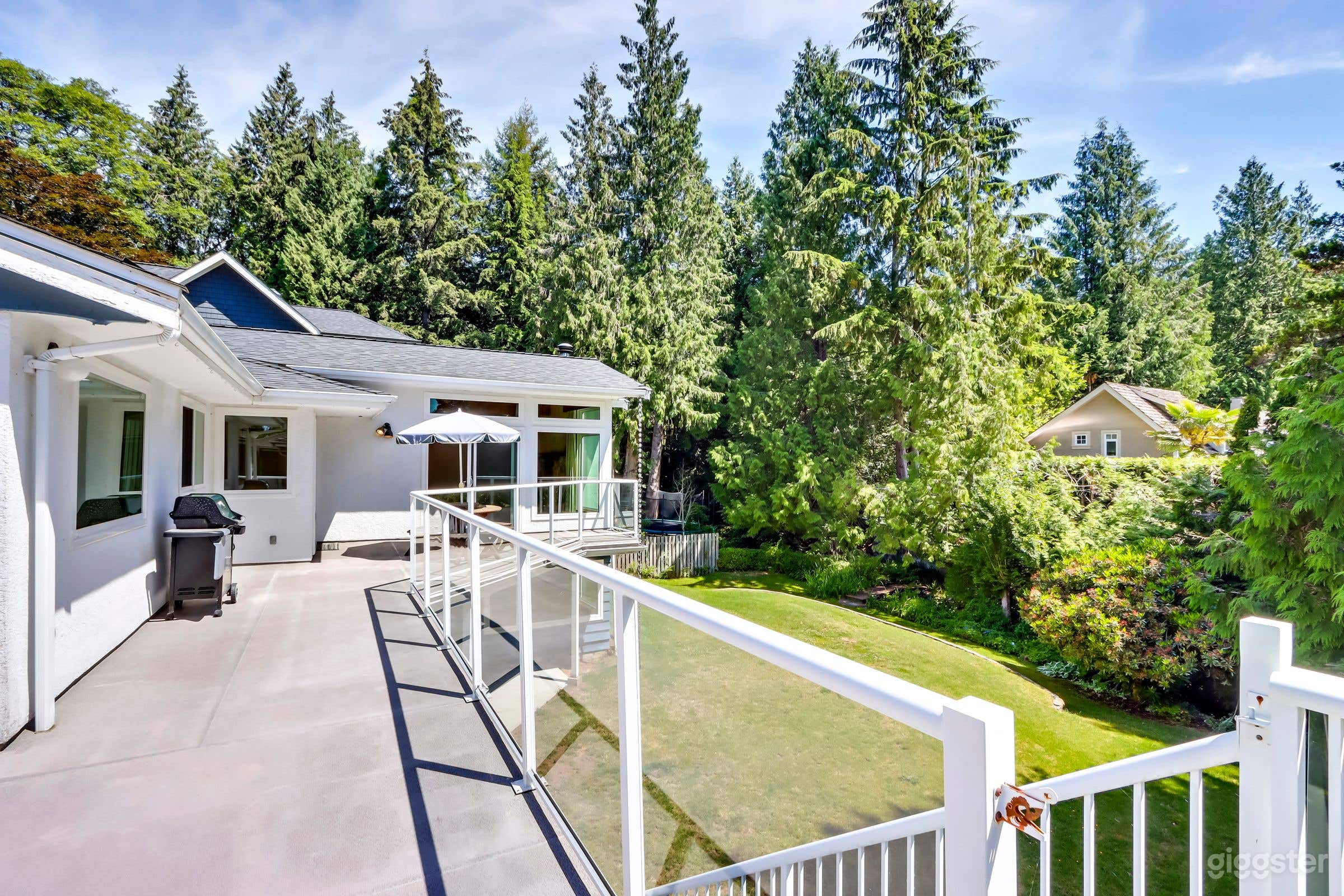 Big Backyard with Creek and Small Bridge Photo 3