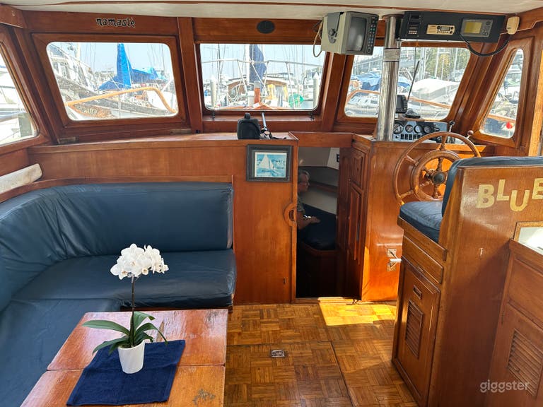  The Blue Moon Authentic 1970s Teak Trawler 