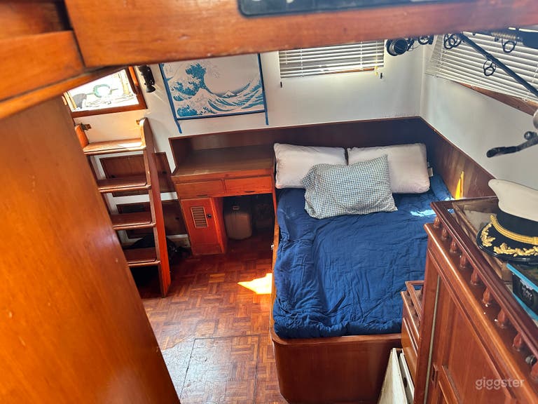  The Blue Moon Authentic 1970s Teak Trawler 