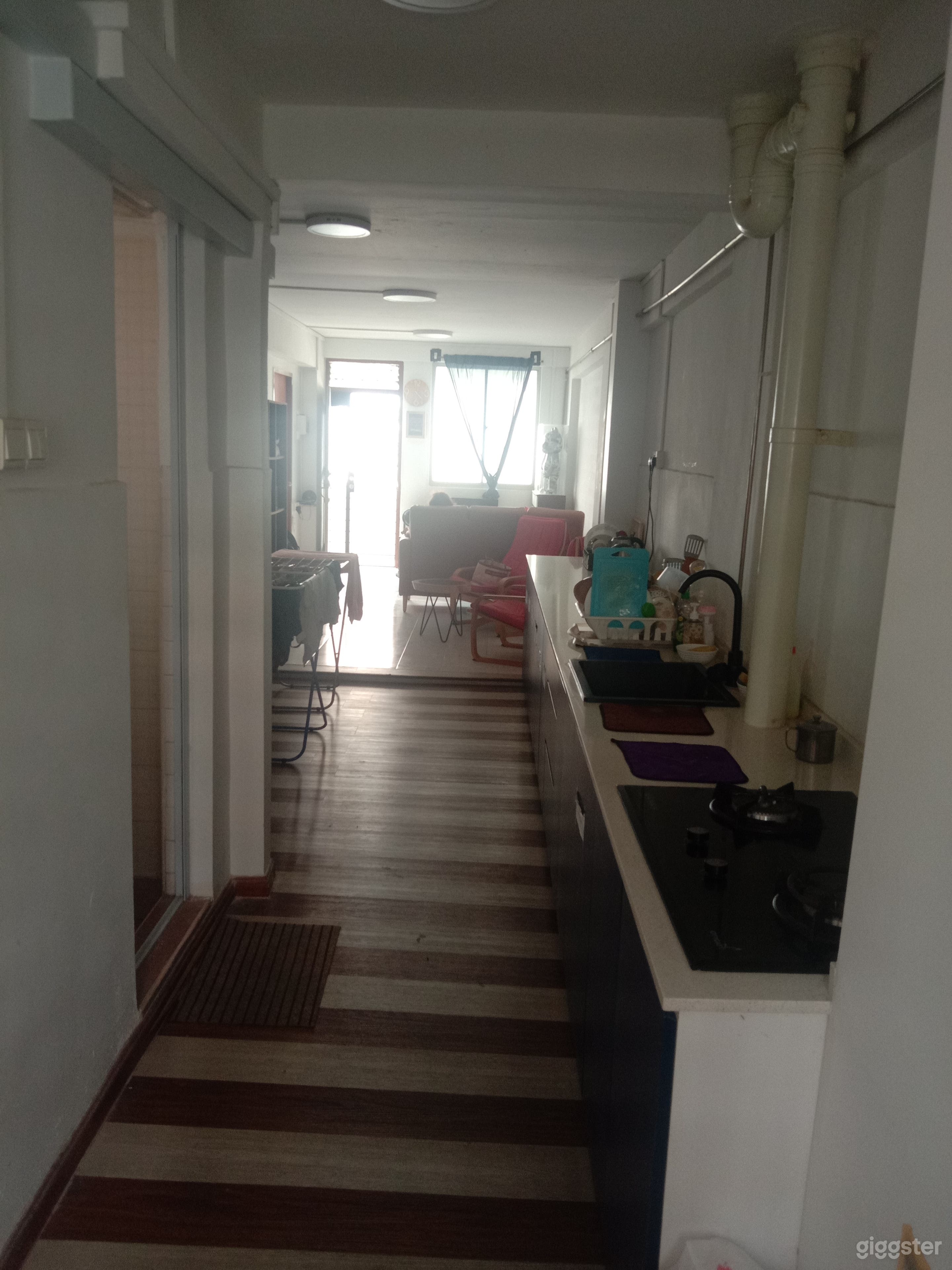 Bright Minimalist 3 Room Flat HDB Photo 2