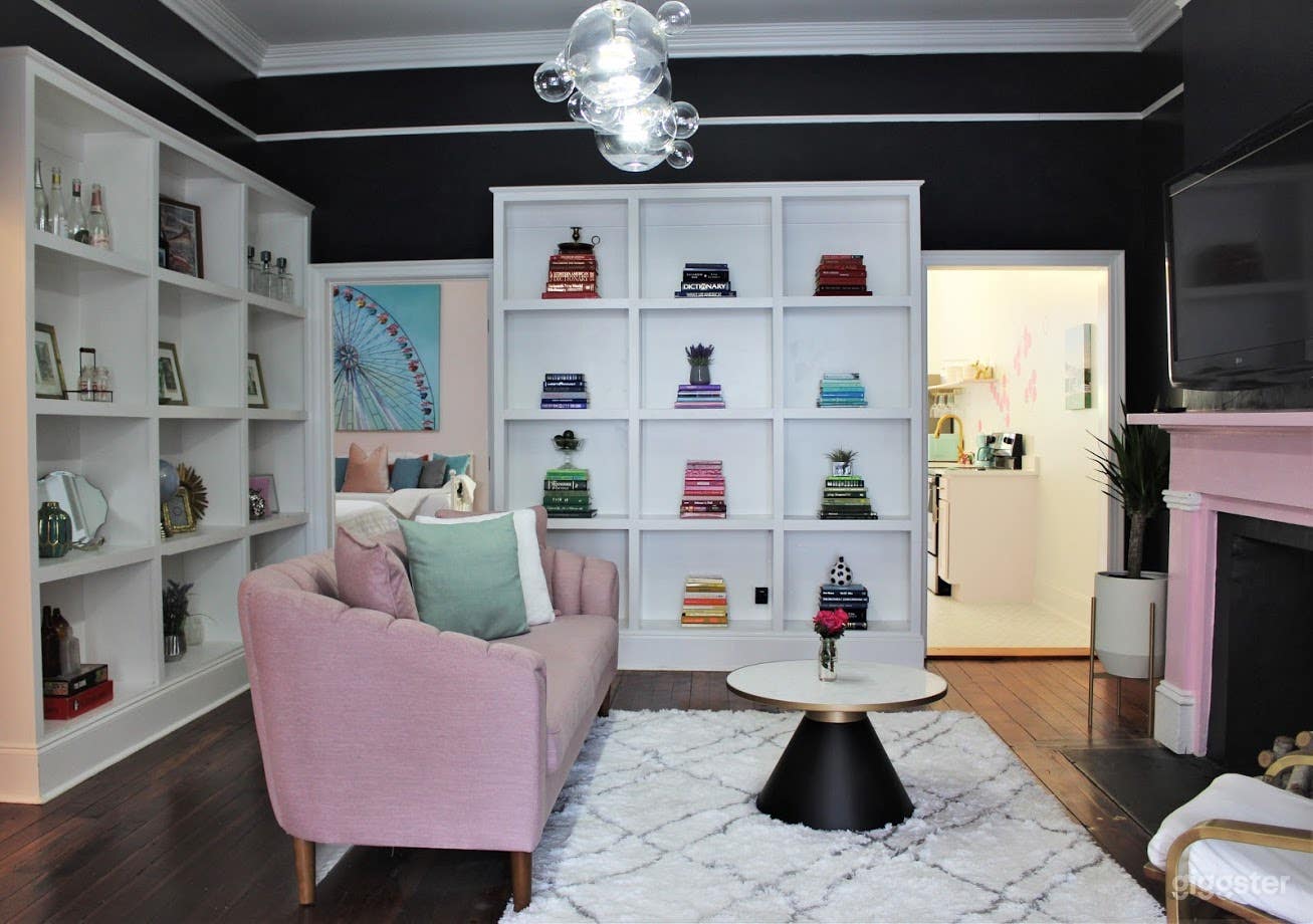 Iconic Pink Victorian Rowhouse Photo 3