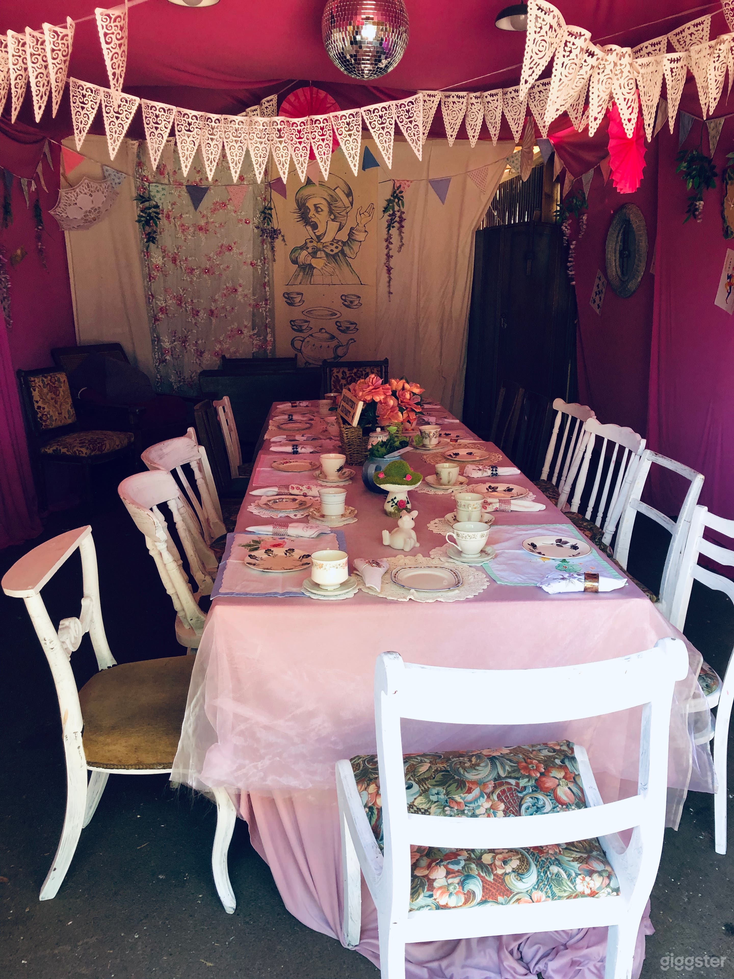 Alice in Wonderland tea party