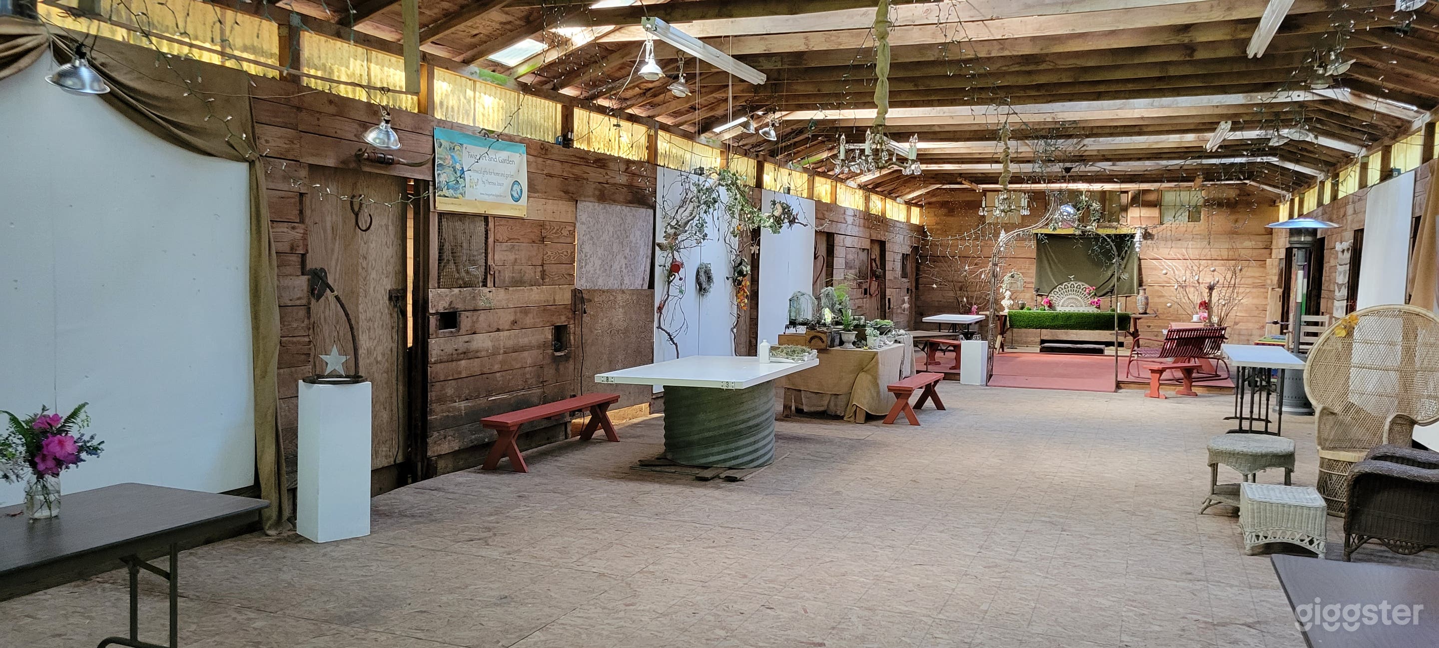 Inside Barn 3