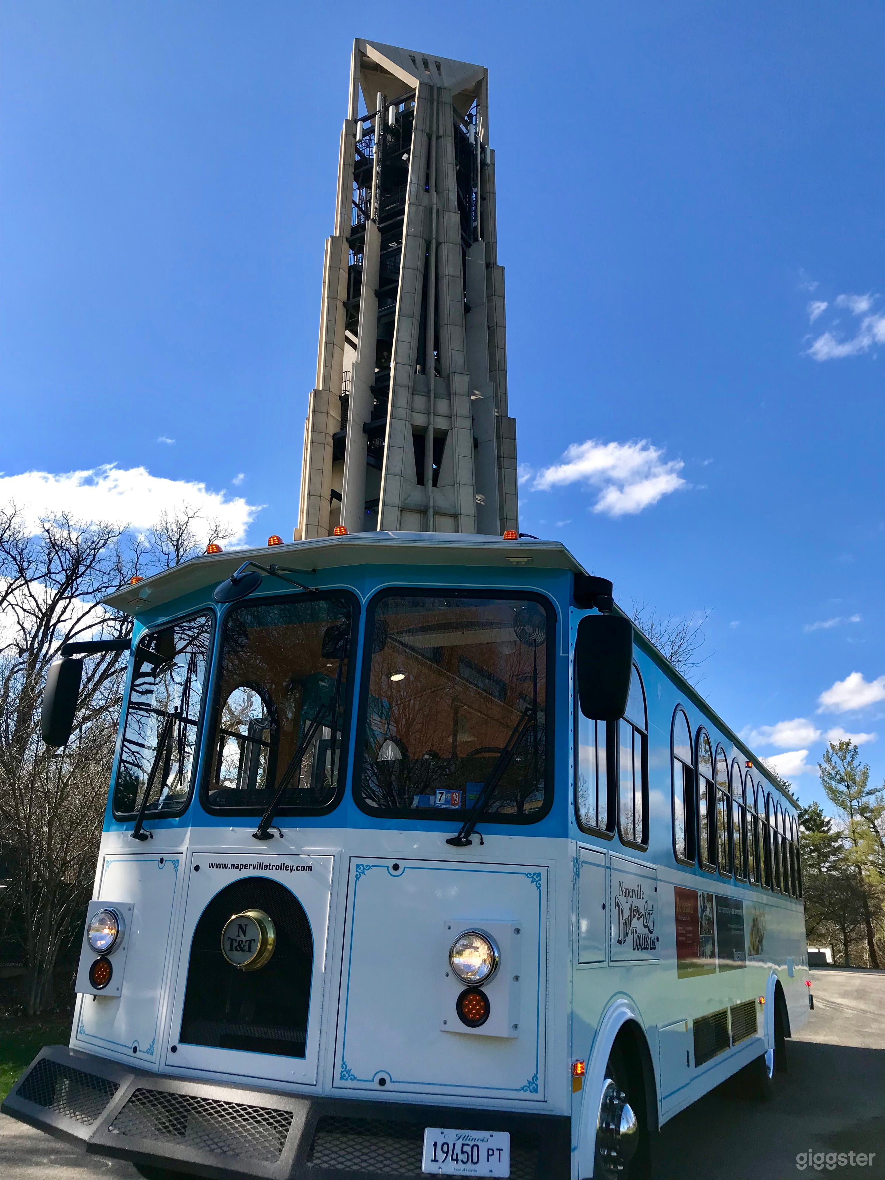 Naperville Trolley will come to YOU in the Naperville, Illinois area.