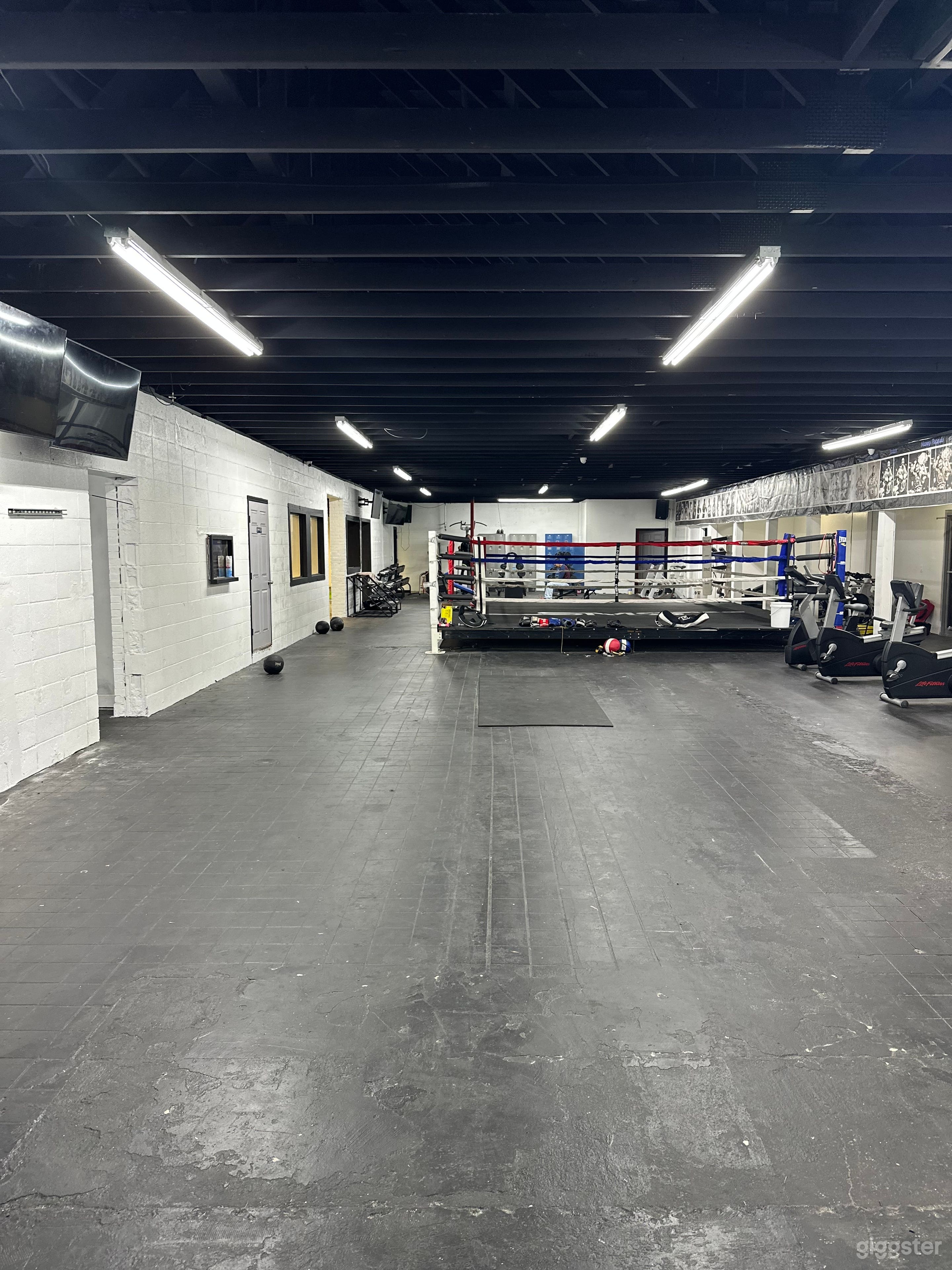This is a boxing gym and fitness studio.  
