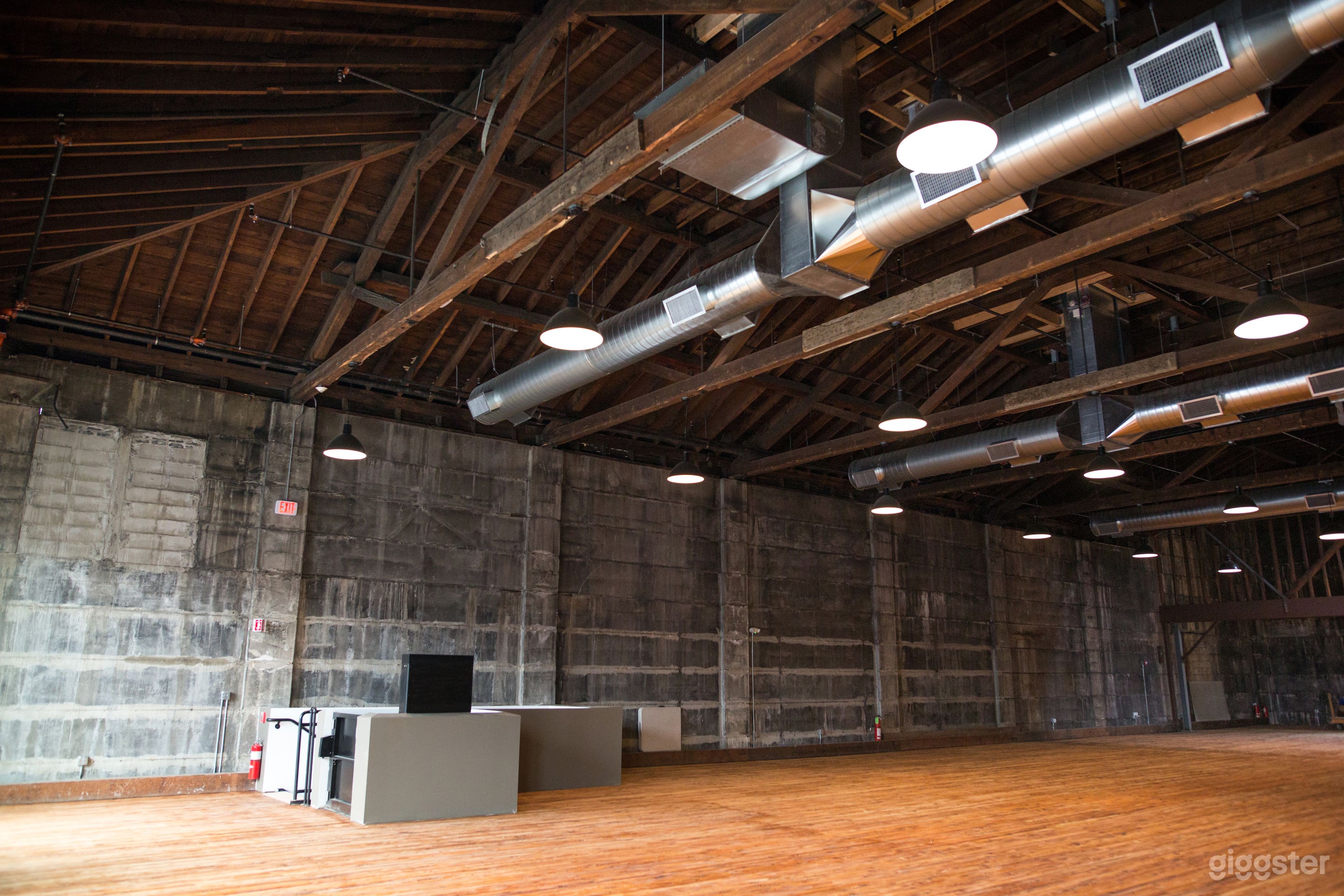 Fully ADA accessible and easy direct-space load-in by ramp.