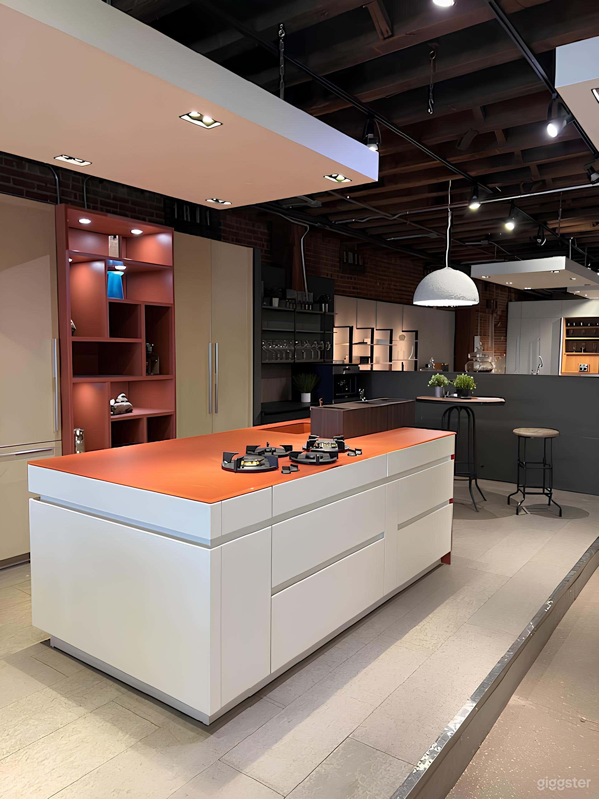 Vibrant Shiny Kitchen Studio Set Photo 2