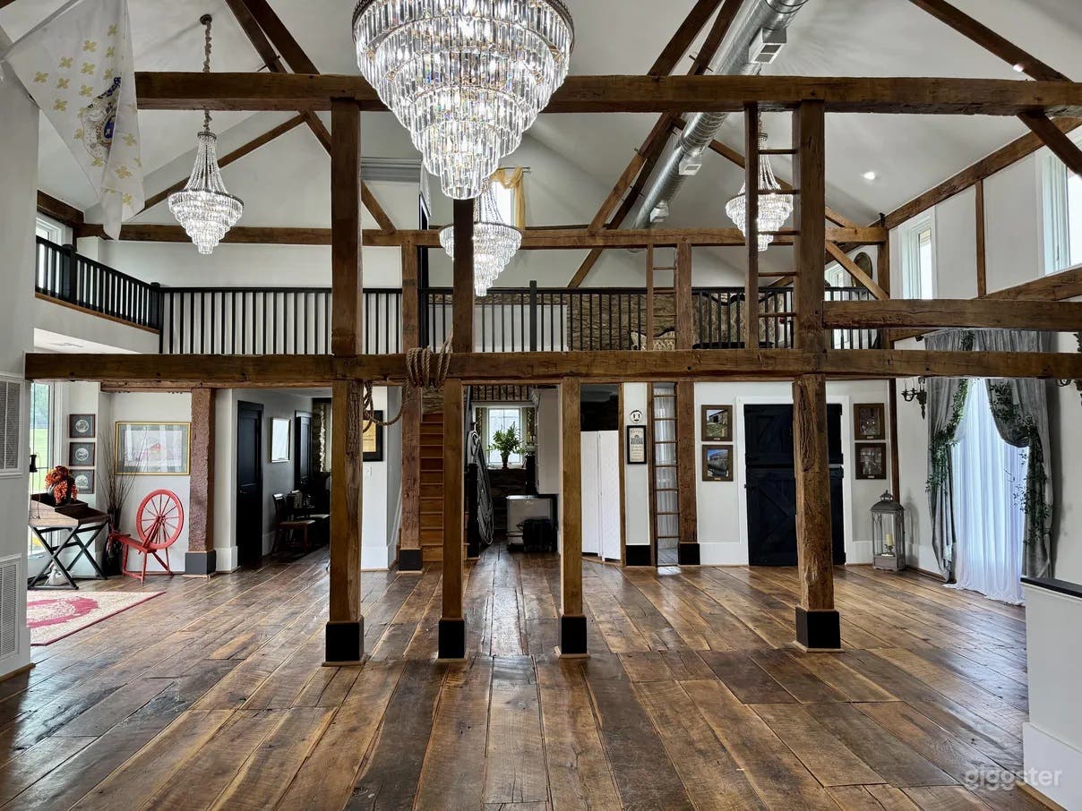 Rustic Elegance Meets Countryside Charm Photo 2