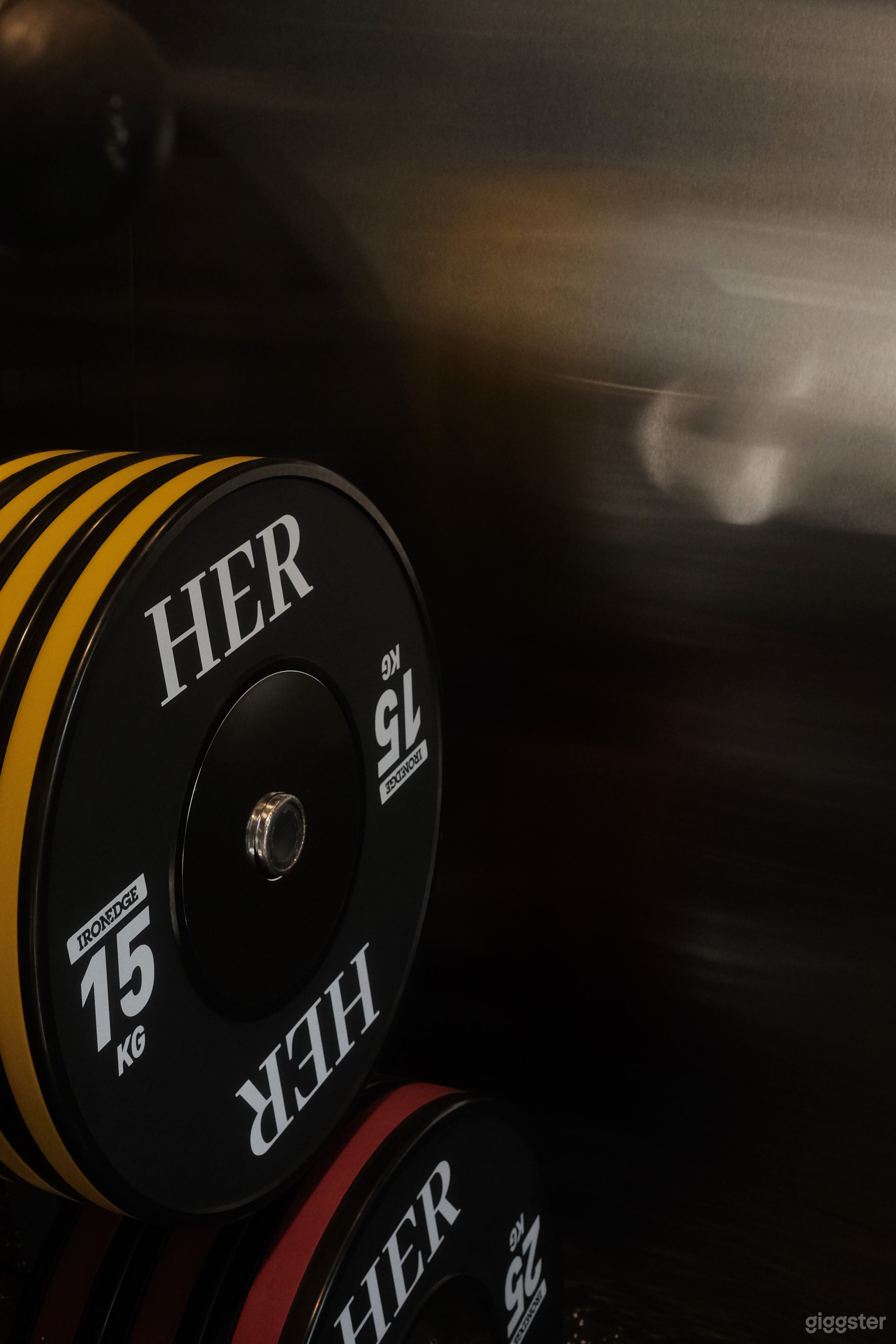 Designer Gym Space | Sleek Chrome and Beige Aesthetic Photo 2