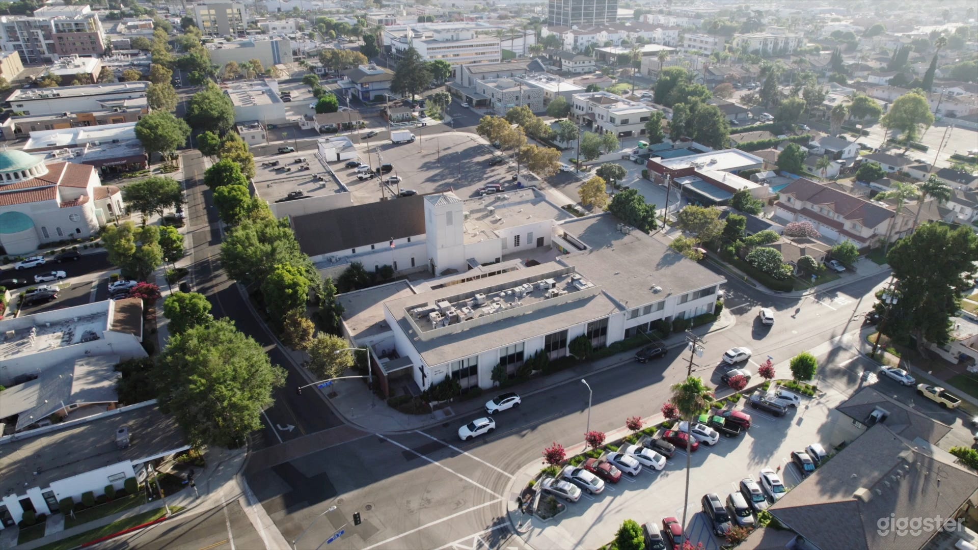 Ariel of Church Campus