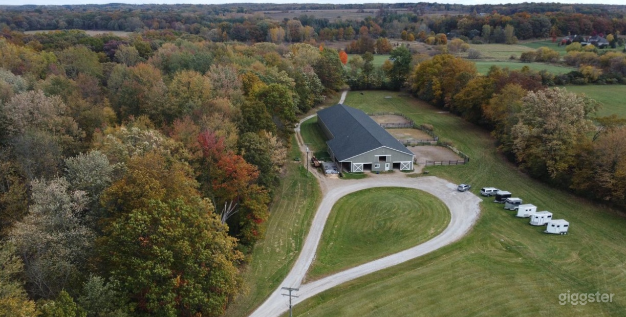 Unique Horse Farm w Barn and indoor Arena  Photo 1