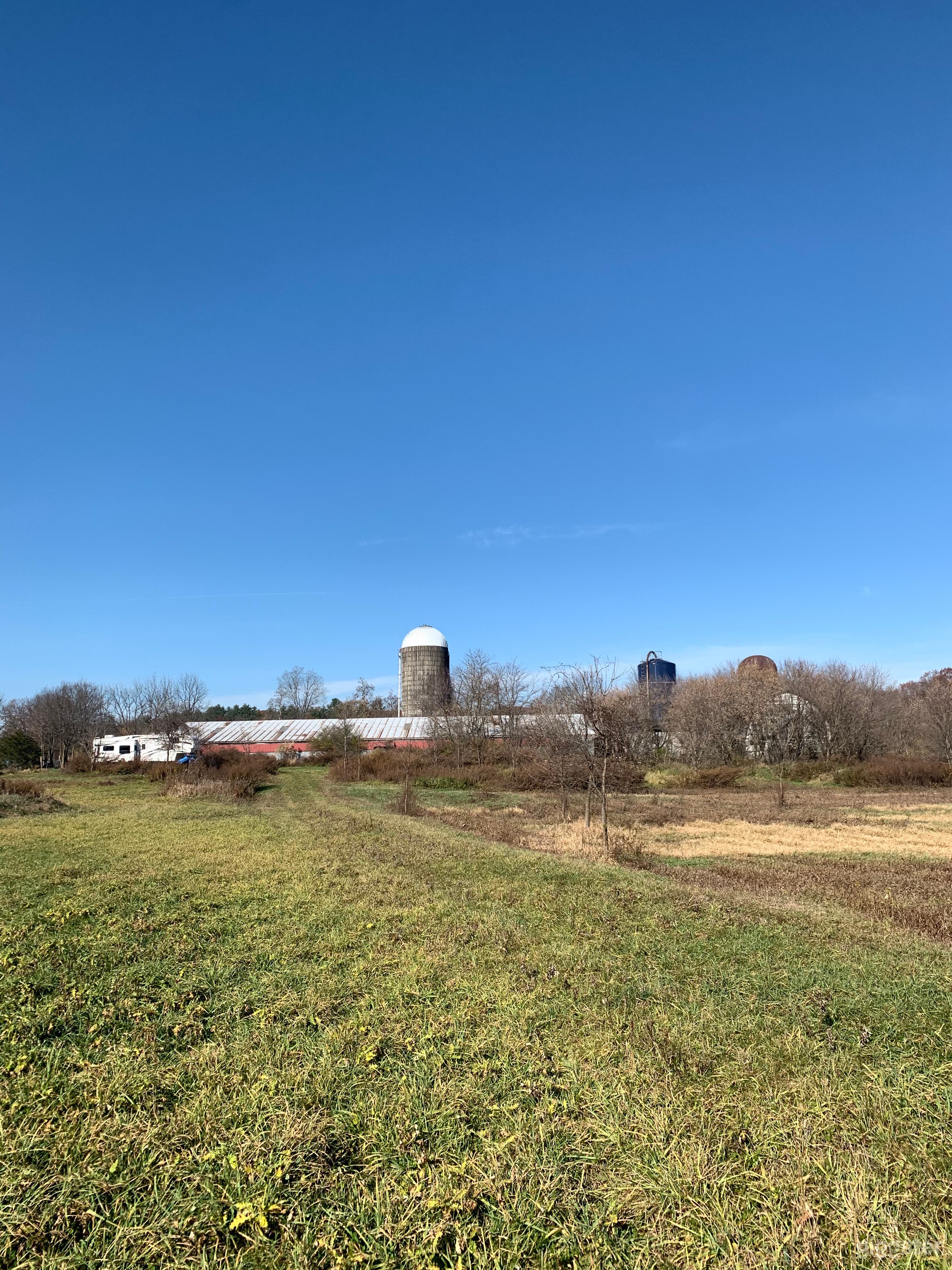 27.9 acre dairy farm.