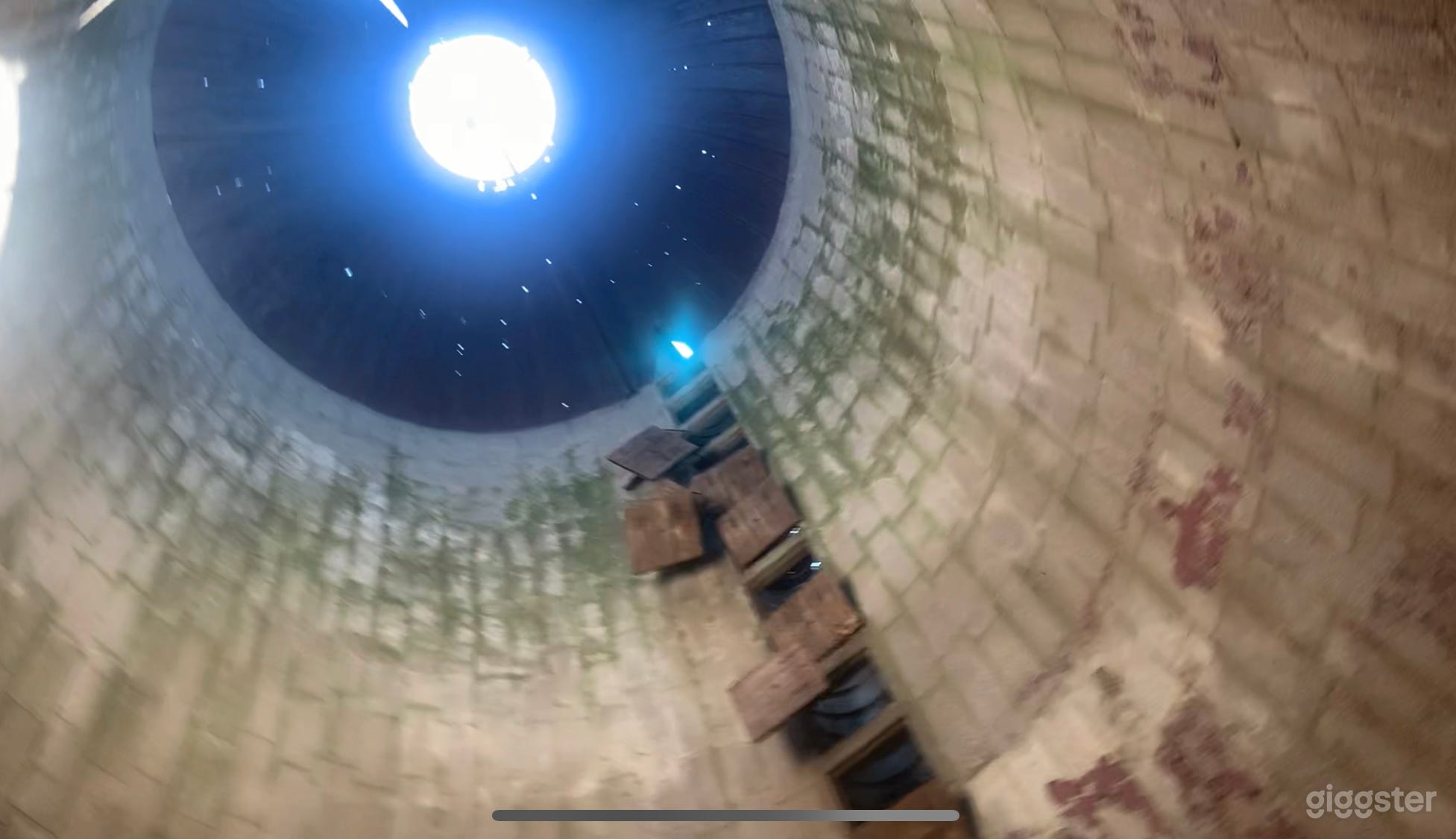 Interior of Silo that you can film in side of!