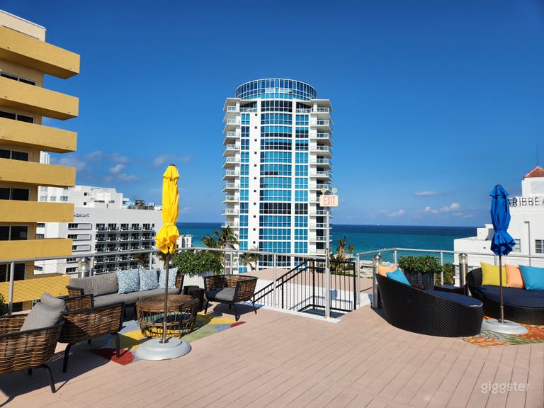  Miami Beach Rooftop Event & FIlm Space 
