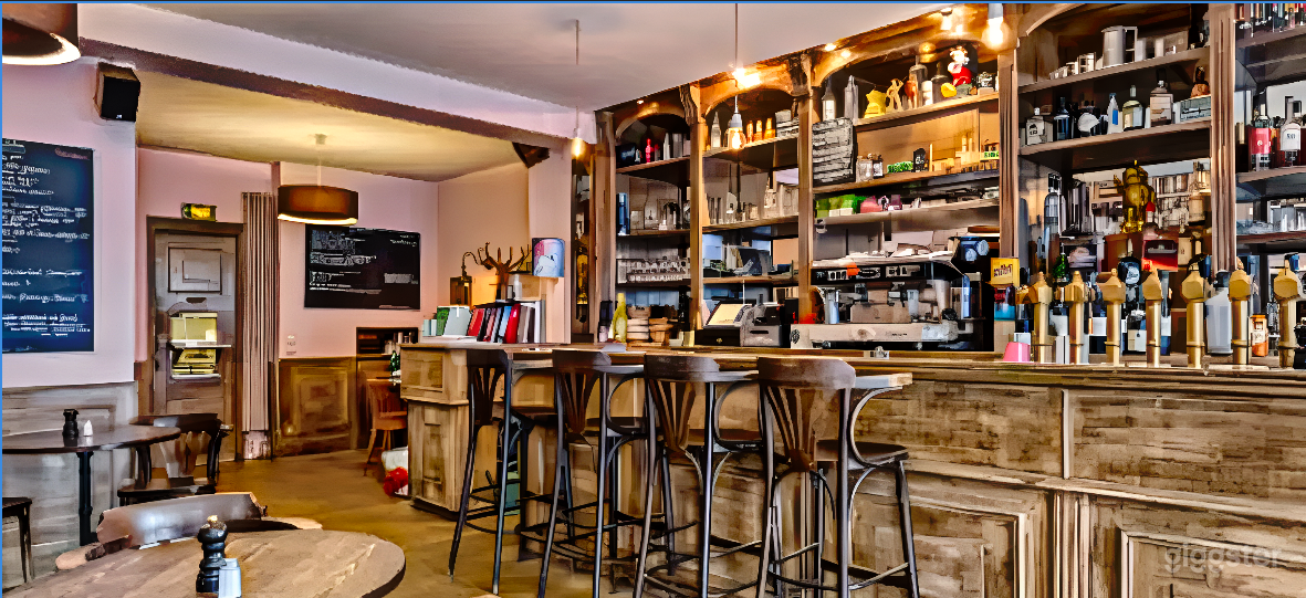 Photo de Bistrot français élégant au caractère authentique parisien 4