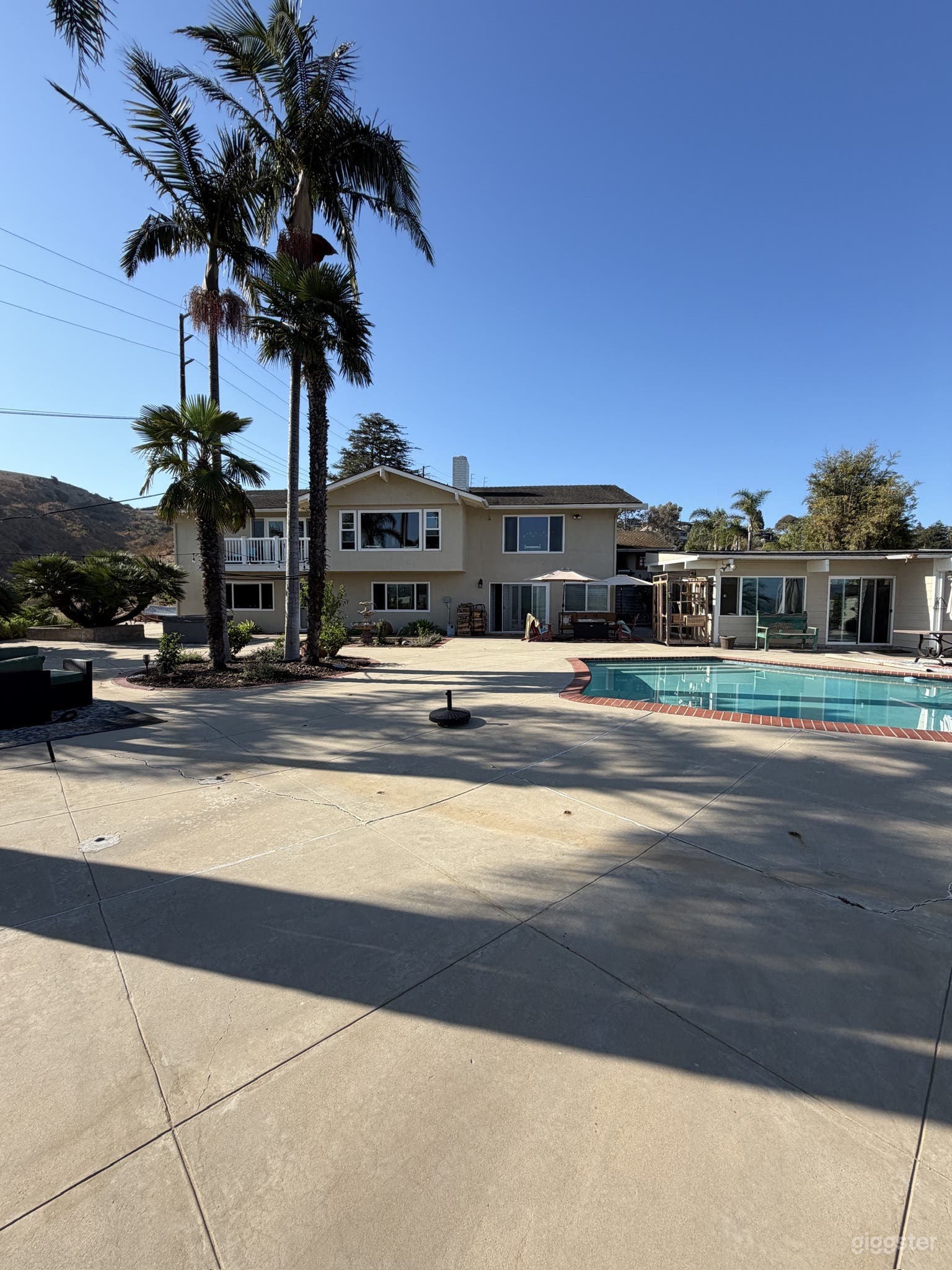 Southern California Hillside Home — Pool, Mountains Photo 1
