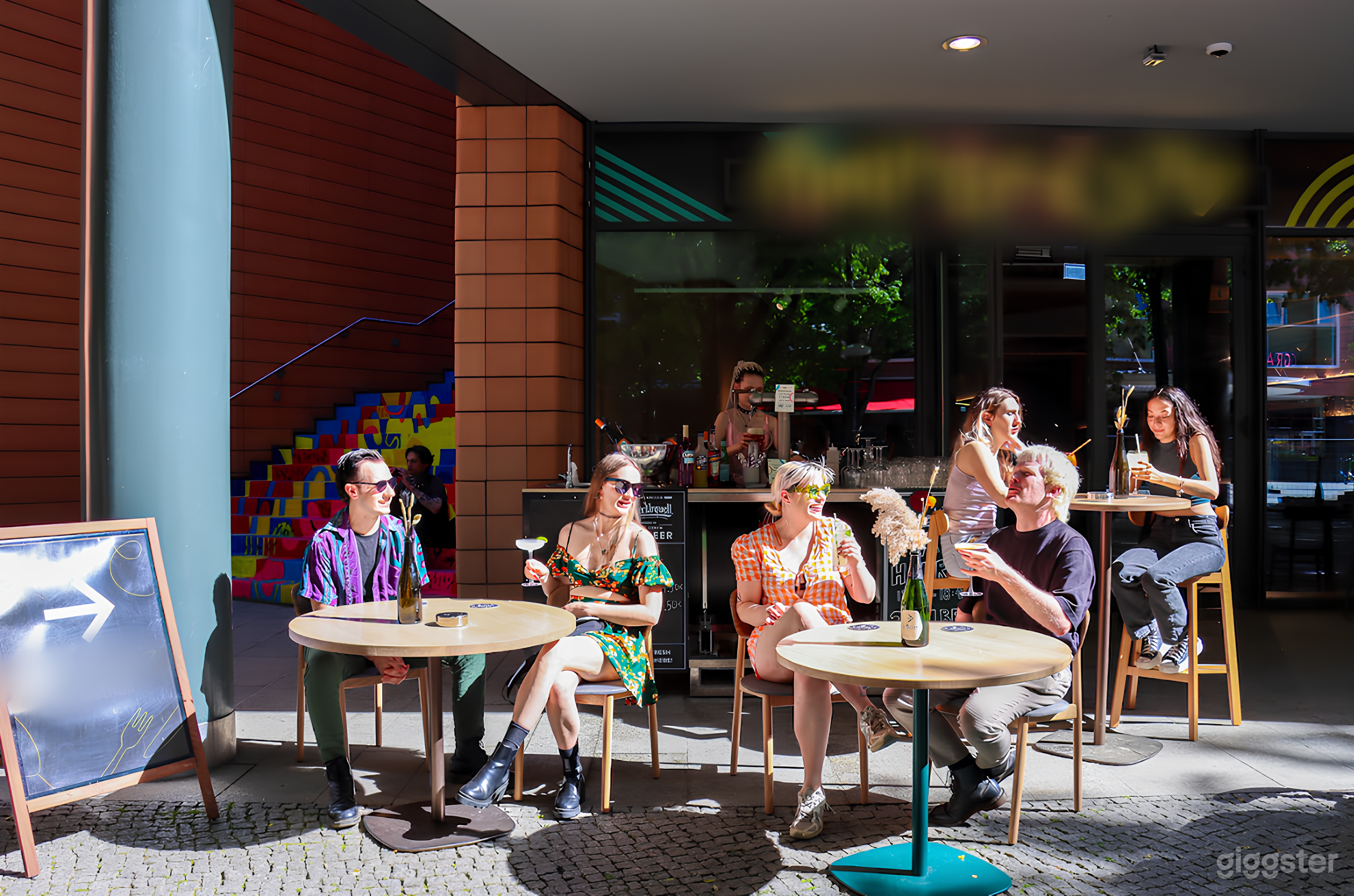 Entspannte Außen-Terrasse Foto 1