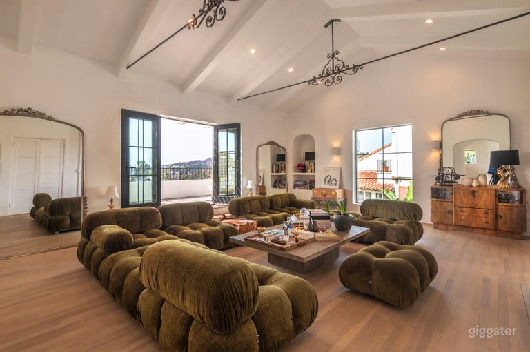  Cinematic Charm Luxe Elegant Spanish Look Mansion 