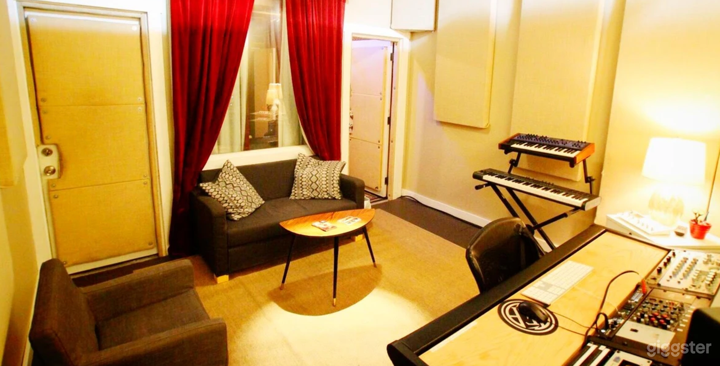 Control Room and ISO Booth Production Photo 1