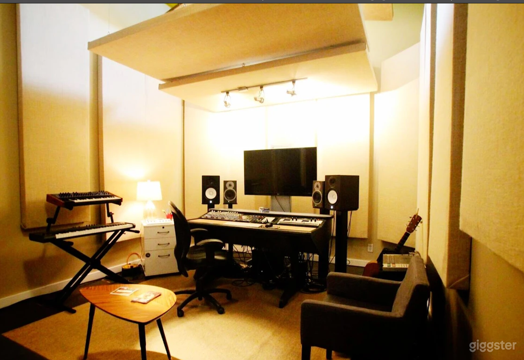 Control Room and ISO Booth Production Photo 4