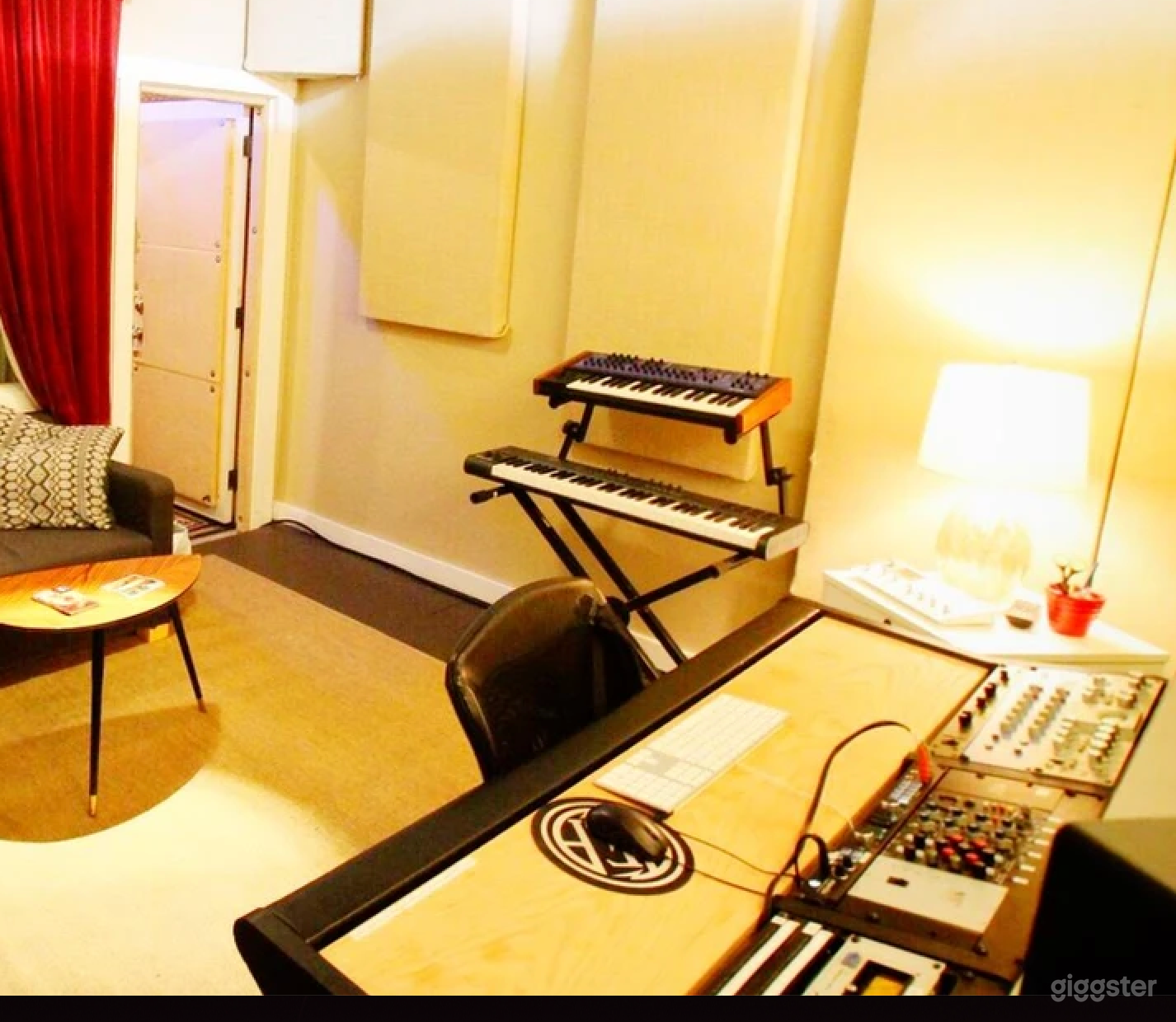 Control Room and ISO Booth Production Photo 2