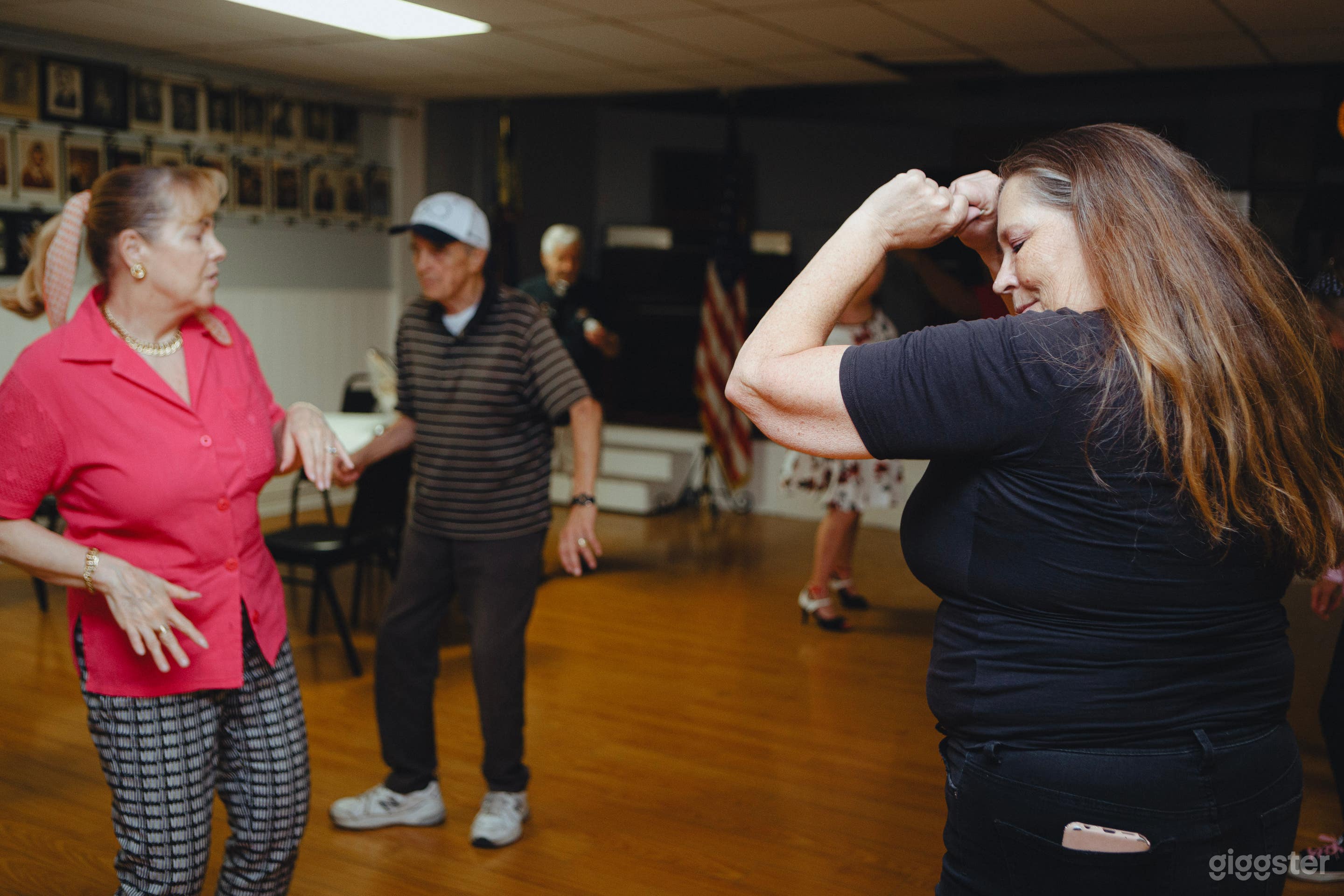 Dance event in the hall!