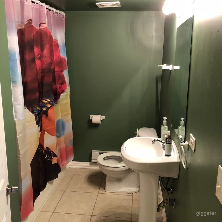  Basement bathroom  