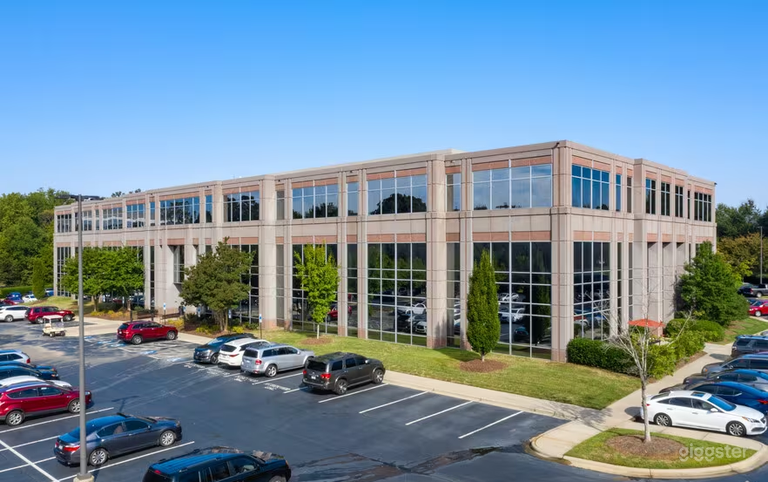  Vibrant Boardroom with Window View 