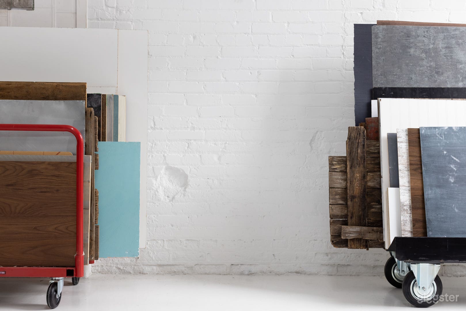 Almost 100 tabletop surfaces available for add-on rental