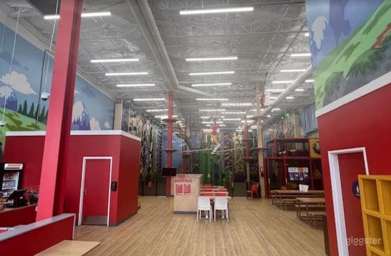  Gimnasio de Escalada Grande y Divertido 