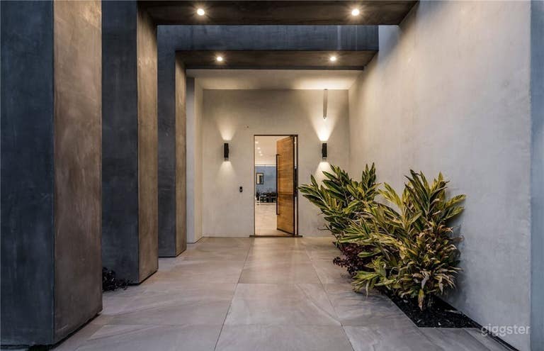  Nighttime View of Entrance 