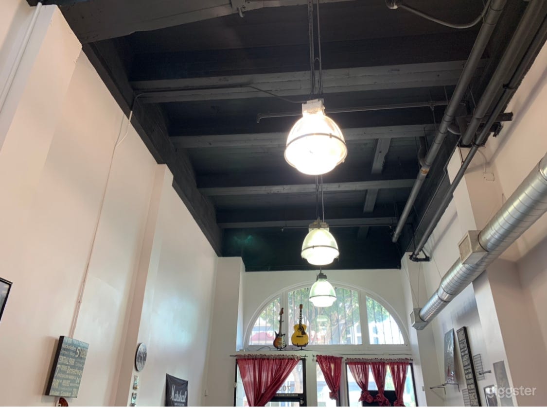 Uptown Store Front 25 Foot Ceilings - Music Shoot in Whittier Photo 3
