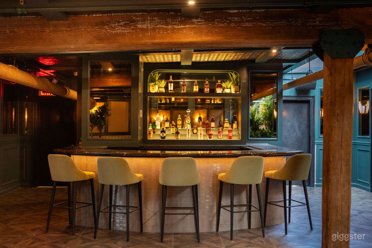 Private room bar. Fully customizable spirits selection.