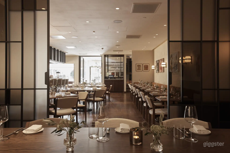  Lugar de Hospitalidad Elegante con Sala de Comidas Privada 