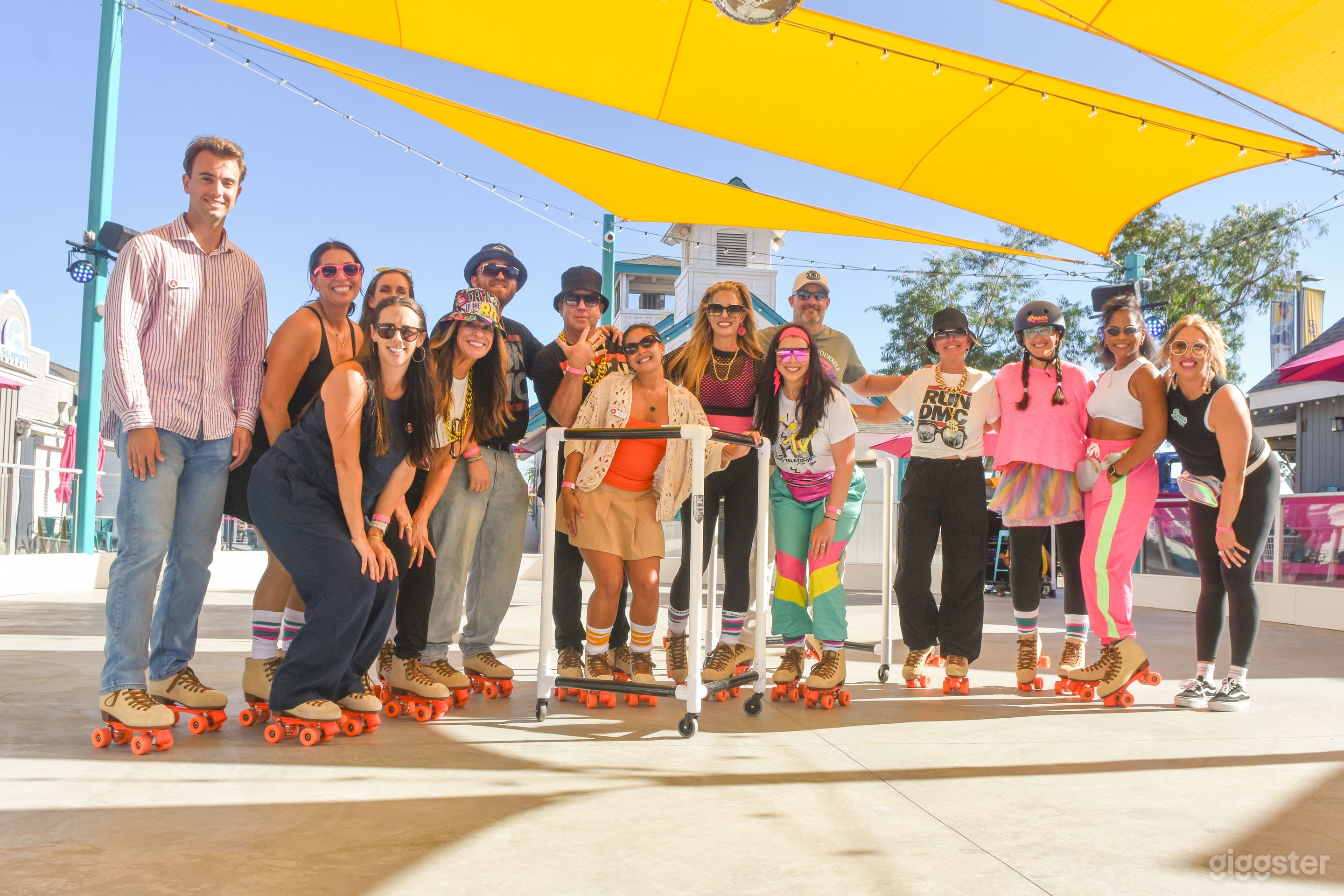 Roller Rink at Seaport Village in San Diego Photo 1
