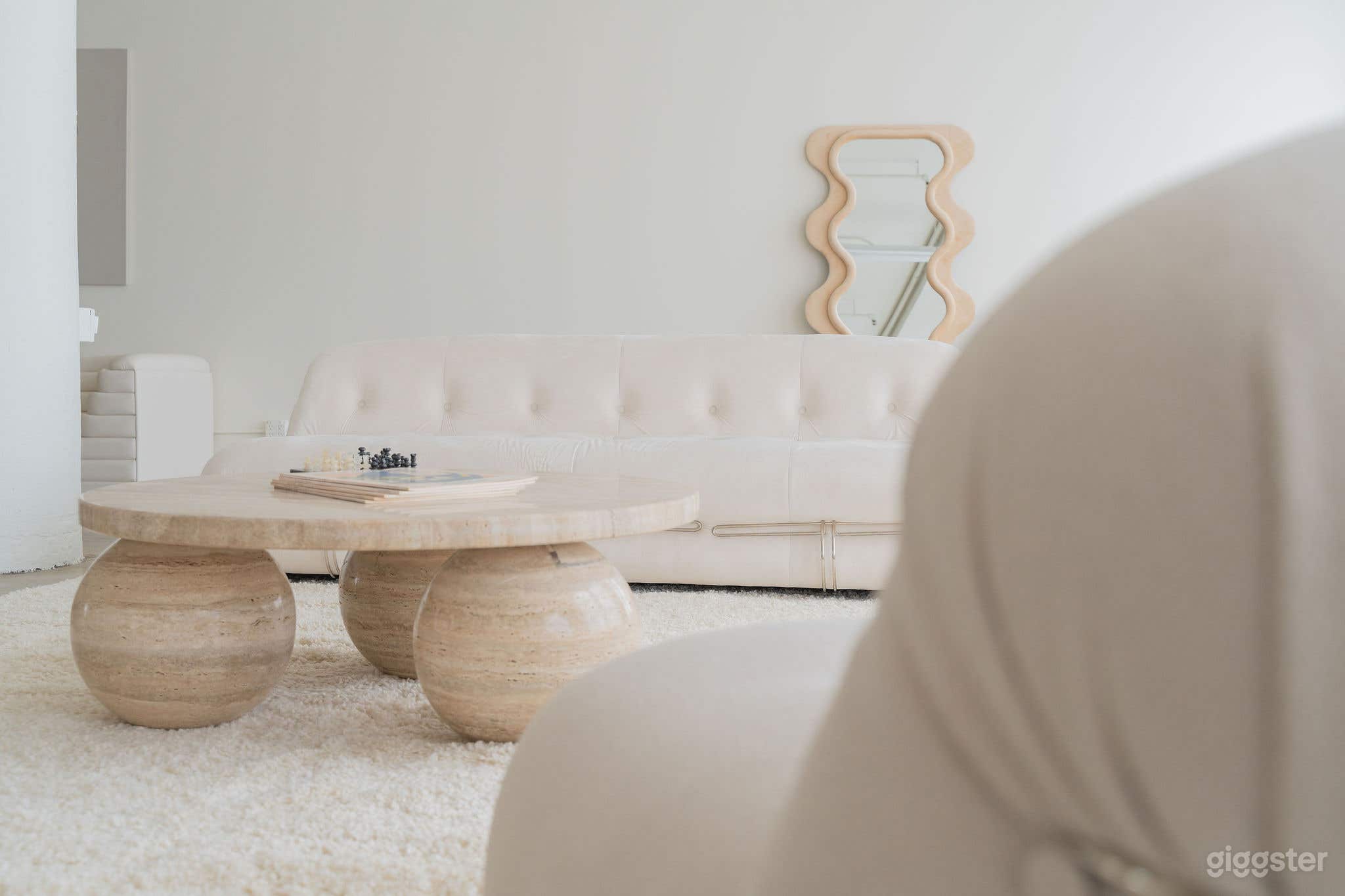 Modern Neutral Minimalist Natural Light Studio Photo 3