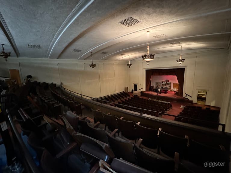  Historic 350-Seat Theater for Film & Live Events 