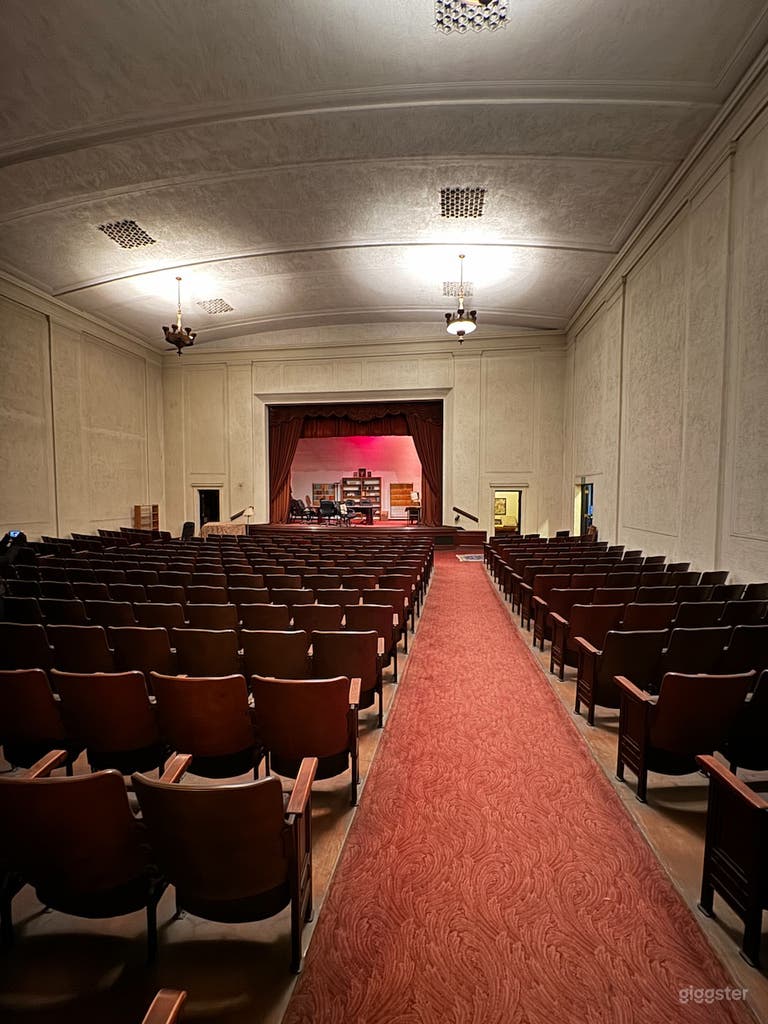  Historic 350-Seat Theater for Film & Live Events 