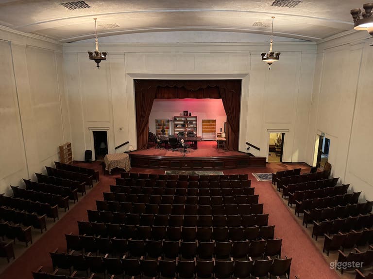  Historic 350-Seat Theater for Film & Live Events 