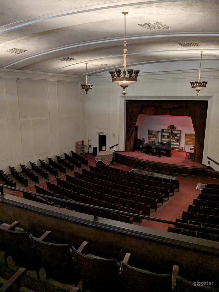  Historic 350-Seat Theater for Film & Live Events 
